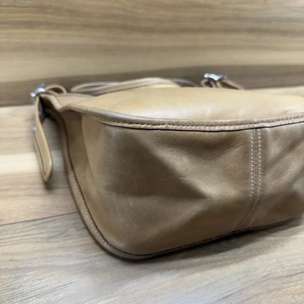 Coach Vintage Janice Legacy Reissue Shoulder Hobo Crossbody Bag F09950 Camel